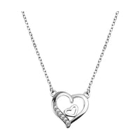 Herz Halskette in 925 Silber