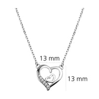 Herz Halskette in 925 Silber