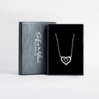 Herz Halskette in 925 Silber