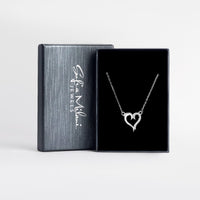 Herz Halskette in 925 Silber