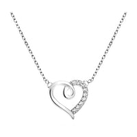 Herz Halskette in 925 Silber