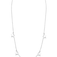 Stern Halskette in 925 Silber