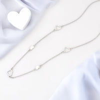 Herz Halskette in 925 Silber