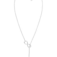 Dreieck Unendlich Halskette in 925 Silber