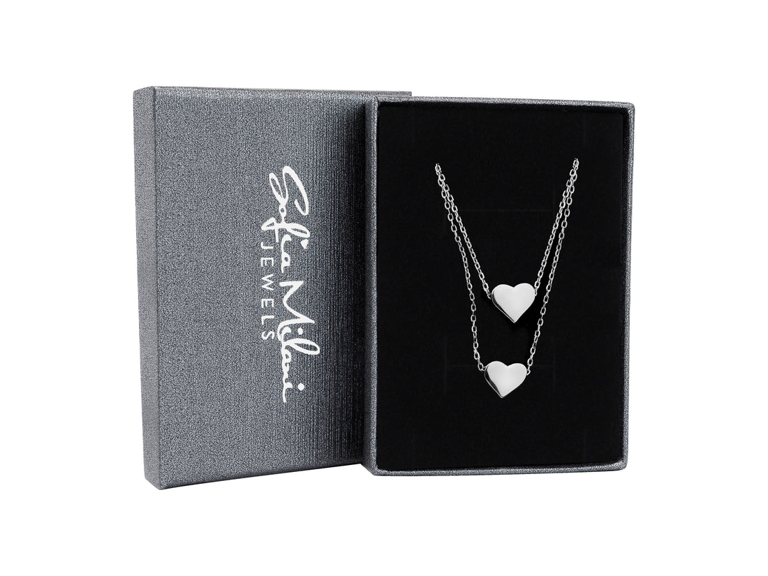Herz Halskette in 925 Silber