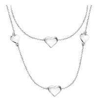 Herz Halskette in 925 Silber
