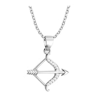 Pfeil Halskette in 925 Silber