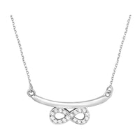 Unendlich Halskette in 925 Silber