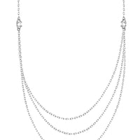 Layer Halskette in 925 Silber