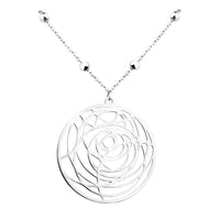 Ornament Halskette in 925 Silber