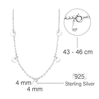 Herz Halskette in 925 Silber
