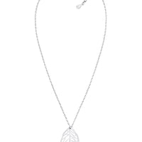 Blatt Halskette in 925 Silber