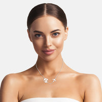 Welt Halskette in 925 Silber