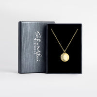 Mond Halskette in 925 Silber