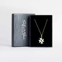 Puzzle Halskette in 925 Silber