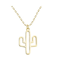 Cactus Halskette in 925 Silber