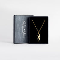 Verdreht Halskette in 925 Silber