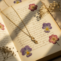 Verdreht Halskette in 925 Silber