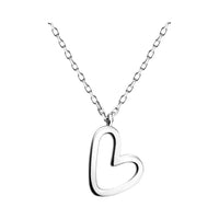 Herz Halskette in 925 Silber