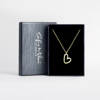 Herz Halskette in 925 Silber