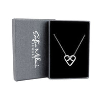 Herz Halskette in 925 Silber