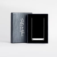 Boxansicht von Stab Halskette in 925 Silber von Sofia Milani - N0505