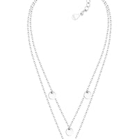 Vollansicht von Mond Kugel Halskette in 925 Silber von Sofia Milani - N0507