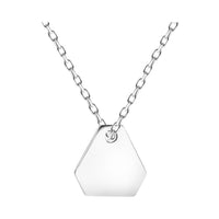 Hauptansicht von Sechseck Hexagon Halskette in 925 Silber von Sofia Milani - N0511
