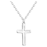 Hauptansicht von Kreuz Halskette in 925 Silber von Sofia Milani - N0550