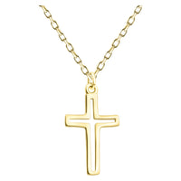 Hauptansicht von Kreuz Halskette in 925 Silber von Sofia Milani - N0551