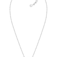 Vollansicht von Kreis Halskette in 925 Silber von Sofia Milani - N0562