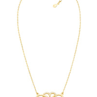 Vollansicht von Herz Unendlichkeit Halskette in 925 Silber von Sofia Milani - N0585