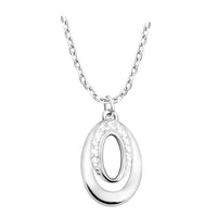 Hauptansicht von Oval Halskette in 925 Silber von Sofia Milani - N0606