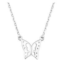 Hauptansicht von Schmetterling Halskette in 925 Silber von Sofia Milani - N0616