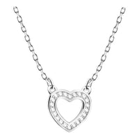 Hauptansicht von Herz Halskette in 925 Silber von Sofia Milani - N0626