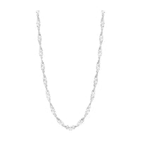 Hauptansicht von Singapur Kette Halskette in 925 Silber von Sofia Milani - N0634