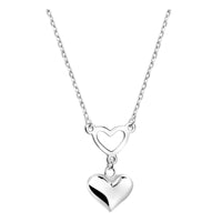 Hauptansicht von Herz Halskette in 925 Silber von Sofia Milani - N0640