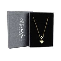 Boxansicht von Herz Halskette in 925 Silber von Sofia Milani - N0641
