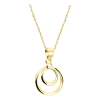 Hauptansicht von Kreise Halskette in 925 Silber von Sofia Milani - N0661