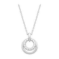 Hauptansicht von Kreis Halskette in 925 Silber von Sofia Milani - N0668