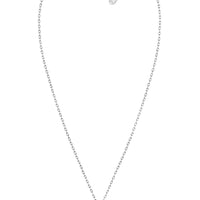 Vollansicht von Kreis Halskette in 925 Silber von Sofia Milani - N0668