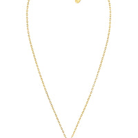 Vollansicht von Kreis Halskette in 925 Silber von Sofia Milani - N0669