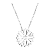 Hauptansicht von Blumen Halskette in 925 Silber von Sofia Milani - N0676