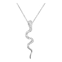 Hauptansicht von Schlangen Halskette in 925 Silber von Sofia Milani - N0680