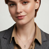 Modelansicht von Herz Halskette in 925 Silber von Sofia Milani - N0692