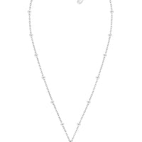 Lifestyle Boxansicht von Herz Kugel Halskette in 925 Silber von Sofia Milani - N0694