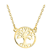 Hauptansicht von Kreis Baum Halskette in 925 Silber von Sofia Milani - N0705
