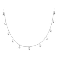 Hauptansicht von Kugeln Halskette in 925 Silber von Sofia Milani - N0712