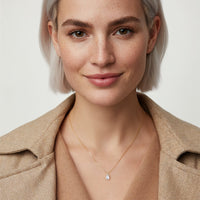 Modelansicht von Zirkonia Halskette in 925 Silber von Sofia Milani - N0747