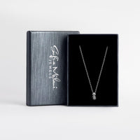 Boxansicht von Zirkonia Halskette in 925 Silber von Sofia Milani - N0748